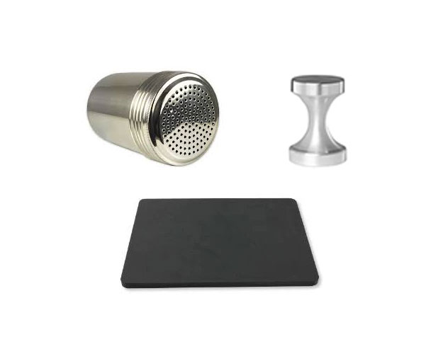 Shakers, Tampers, Mats for Expobar, Wega, La Marzocco, Astoria & ECM commercial coffee machines